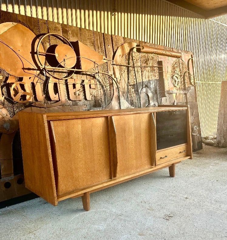 Buffet en chêne 1950 